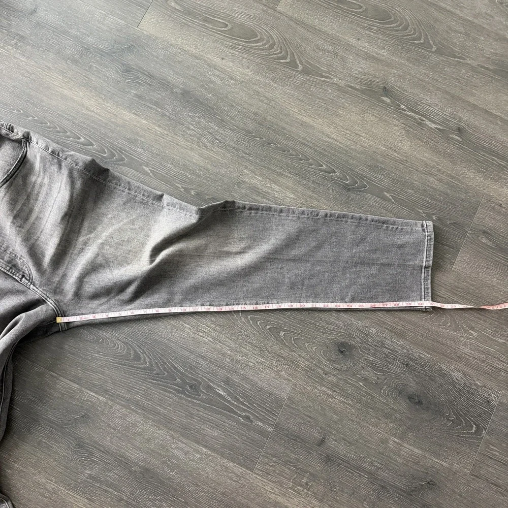 Lucky Brand Stretch Athletic Tapered Fit Mens Jeans 42X32 Gray Casual Minimalist